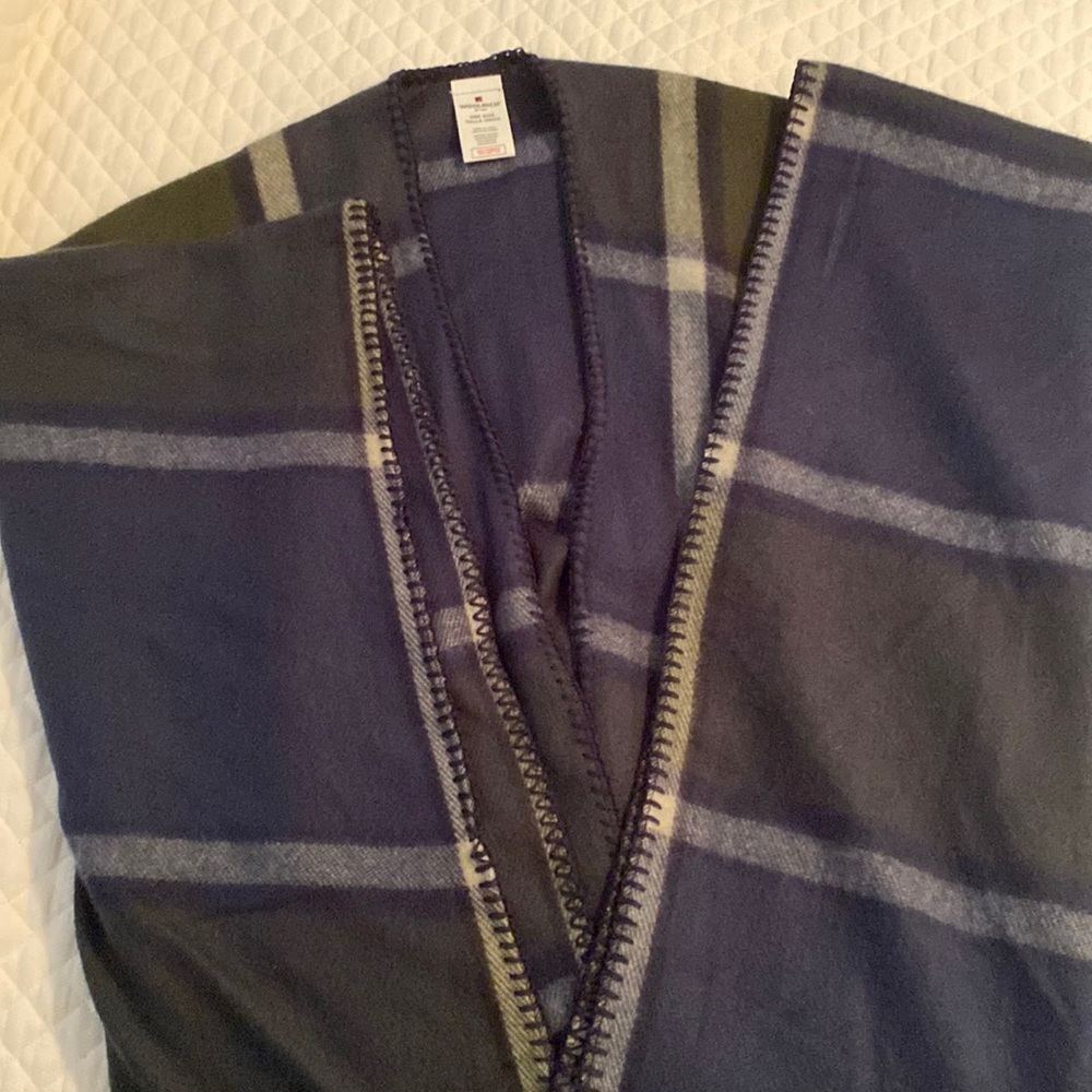 Plaid Poncho